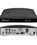 Home 2 Camera 4 Channel 1080p Full HD DVR 64GB SD Card Security System with Mic