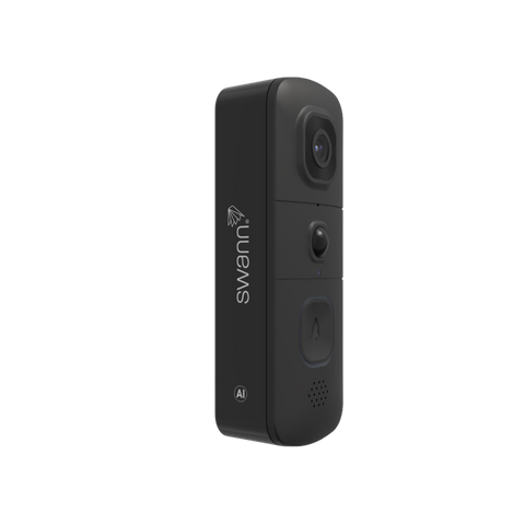 Swann EVO Wireless Video Doorbell with SwannShield AI Voice Assistant | SWIFI-EVOVDB