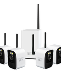 Swann MaxRanger4K™ Mini Long-Range Wireless Security System with 4 Cameras