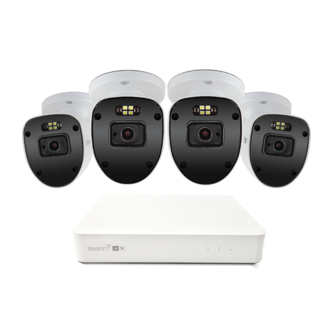 AdvancedX™ Wired 3K/5MP NVR Security System with 24/7 Recording