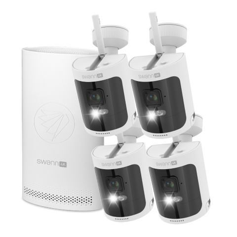 AllSecure4K Wireless Security Kit 4 Pack