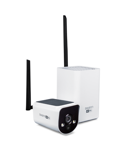 MaxRanger4K™ Solar 4 Camera Security System with Longest Range Wireless | SWNVK-MR4KSD4-EU