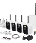 Swann MaxRanger4K™ Mini Long-Range Wireless Security System with 4 Cameras