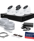 AdvancedX™ Wired Security System - 4 Dome Cameras, 8 Channel NVR