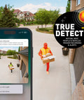 True Detect+ senses heat, motion, people & vehicles to trigger mobile alerts, recording, spotlights & sirens, to prevent unwanted crime. Use the microphones & speakers to talk to people near the cameras with everything viewable & controllable using the Swann Security app.
