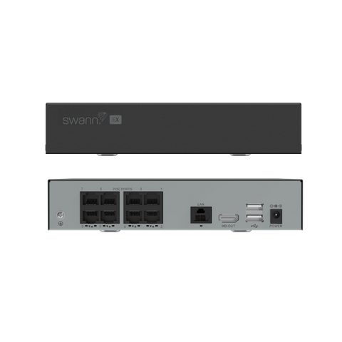 Swann EliteX™ 6K/12MP NVR Security System with 4 Dome Cameras | SWNVK-8EX412MPD