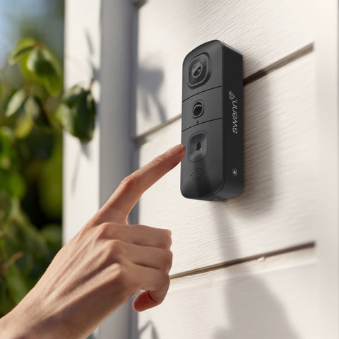 Swann EVO Wireless Video Doorbell with SwannShield AI Voice Assistant