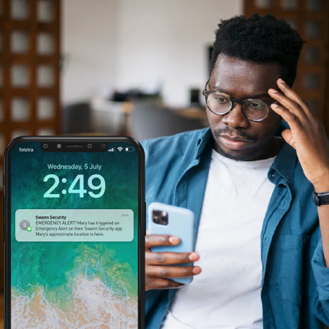 Swann ActiveResponse Personal Safety Alarm (Aqua) | SWIFI-ACTIVEG2A