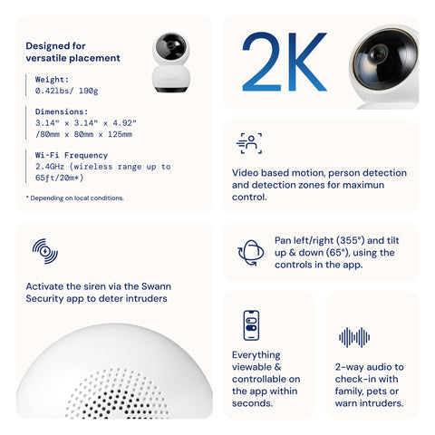 EVO Pan & Tilt Wi-Fi Camera
