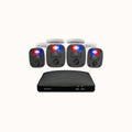 Home 4 Kameras 8 Kanal 2K DVR 1TB HDD Sicherheitssystem mit Mikrofon