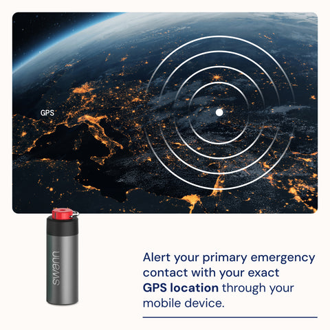 Swann ActiveResponse Persönlicher Sicherheitsalarm – Graphit