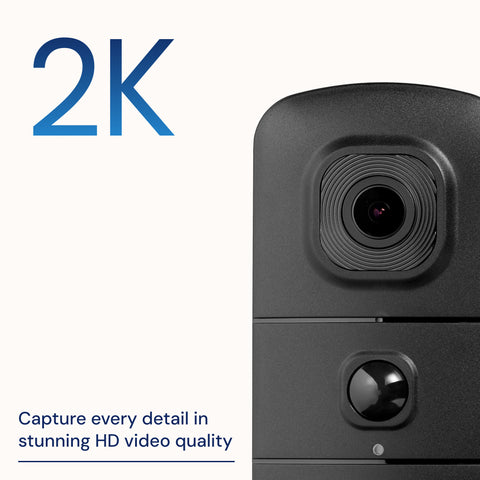 Swann EVO draadloze videodeurbel met SwannShield AI-spraakassistent