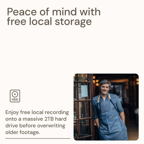 AdvancedX™ Wired Security System - 8 Dome Cameras, 16 Channel NVR