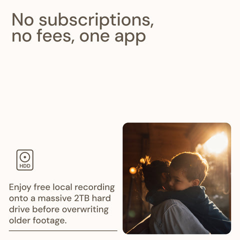 Professioneel NVR-beveiligingssysteem voor thuis met 4 camera's, 8 kanalen en 4K Ultra HD.