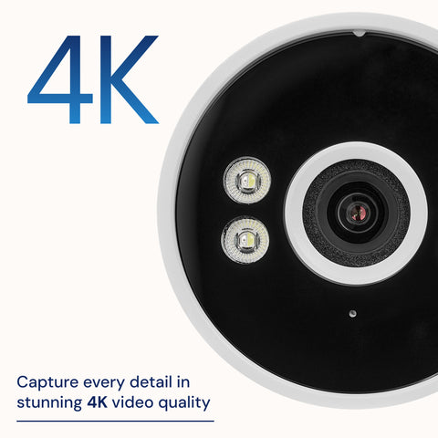 AdvancedX™ Verkabeltes Sicherheitssystem - 4 Kameras, 8-Kanal NVR