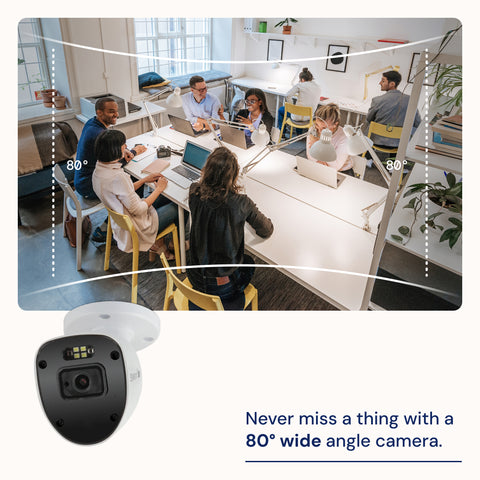 AdvancedX™ Wired 3K/5MP NVR Security System with 24/7 Recording