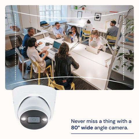 AdvancedX™ Kabelgebundenes 3K/5MP NVR-Sicherheitssystem mit 24/7-Aufzeichnung