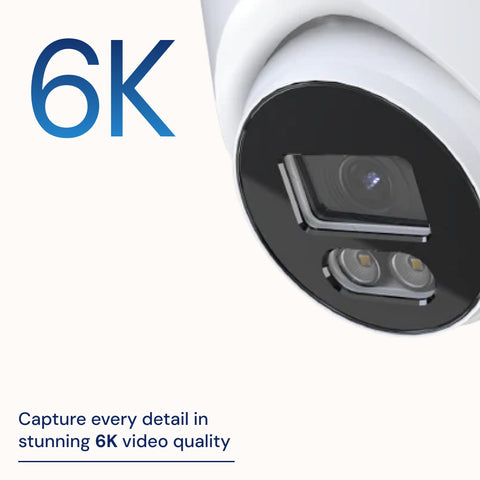 Swann EliteX™ 6K NVR-Sicherheitssystem mit 4 Dome-Kameras