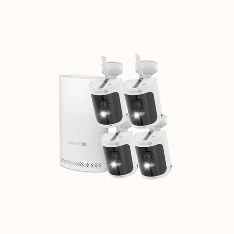 AllSecure4K Wireless Security Kit 4 Pack