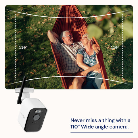 MaxRanger4K™ Mini Long-Range Add-on Wireless Security Camera