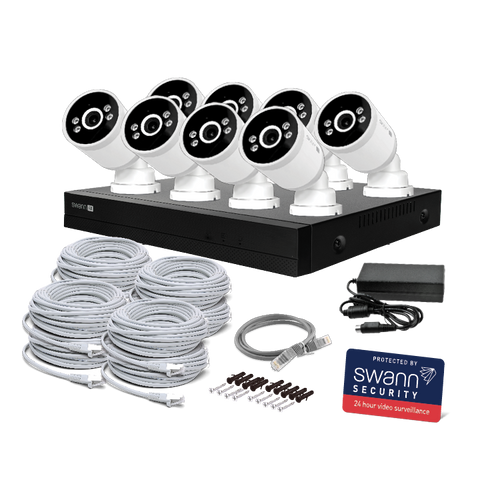 AdvancedX™ Wired Security System - 8 Cameras, 16 Channel NVR
