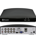 Home 6 Camera 8 Channel 2K DVR 256GB SD Card Security System with Mic