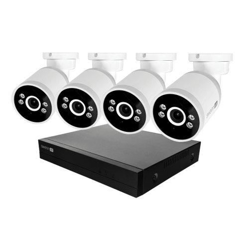 AdvancedX™ Wired Security System - 4 Cameras, 8 Channel NVR