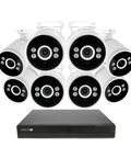 AdvancedX™ Wired Security System - 8 Cameras, 16 Channel NVR