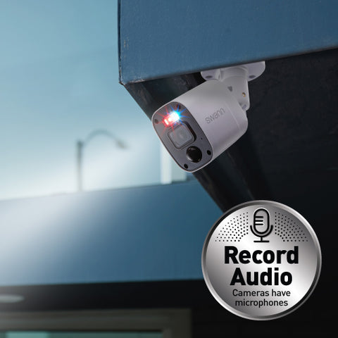 Home 4 Camera 8 Channel 2K DVR 1TB HDD Security System with Mic | SWDVK-8468042KMQB