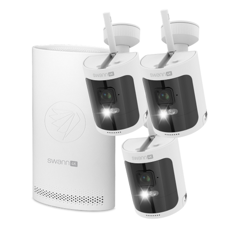 AllSecure4K Wireless Security Kit 3 Pack