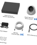 Swann EliteX™ 6K NVR Security System with 4 Dome Cameras