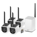 MaxRanger4K™ Solar 4 Camera Security System with Longest Range Wireless | SWNVK-MR4KSD4-EU