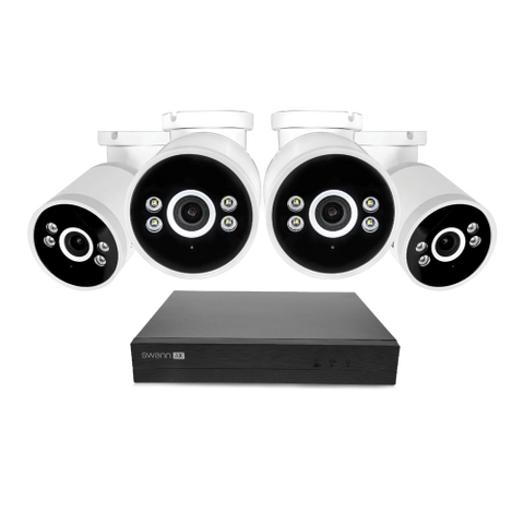 AdvancedX™ Wired Security System - 4 Cameras, 8 Channel NVR