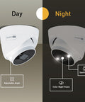 AdvancedX™ Wired Security System - 8 Dome Cameras, 16 Channel NVR