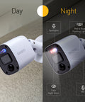 Home 4 Camera 8 Channel 2K DVR 1TB HDD Security System with Mic