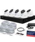 AdvancedX™ Wired Security System - 8 Dome Cameras, 16 Channel NVR