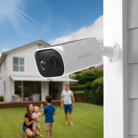 Swann EVO Wireless 2K Solar Security Camera | SWIFI-SESOL2KBC