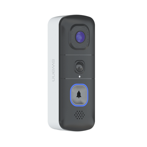 Swann EVO Wireless Video Doorbell with SwannShield AI Voice Assistant | SWIFI-SEVDBC