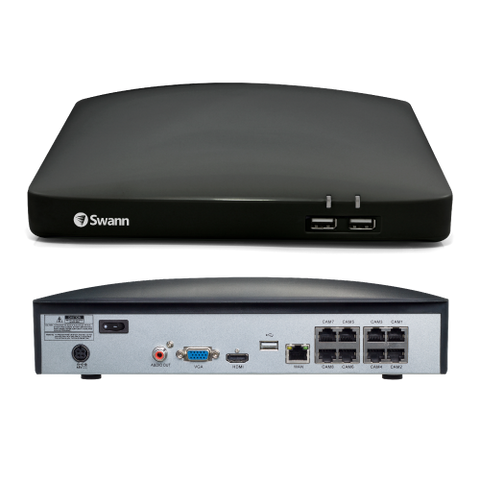 4 Camera 8 Channel 4K Ultra HD Professional Home NVR Security System