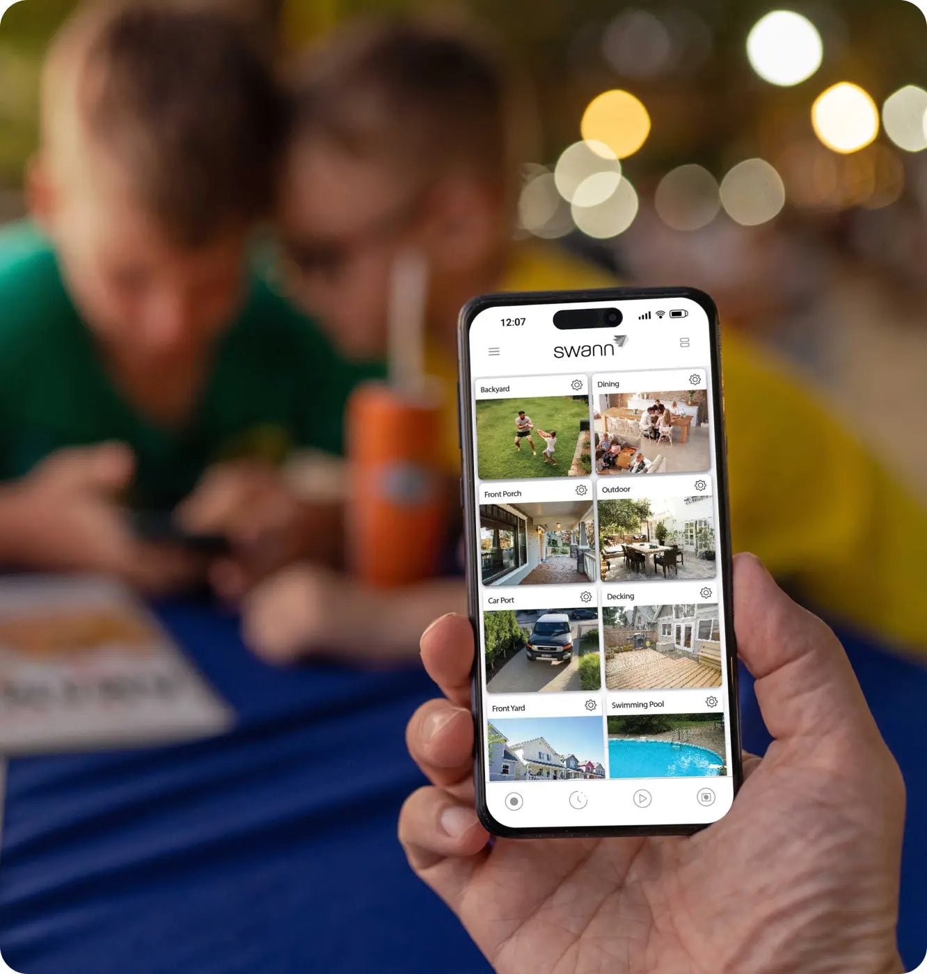 Manage everything through the app